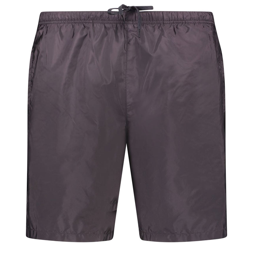 Prada Black Rubber Logo Swim Shorts Black - Boinclo - Outlet Sale Under Retail