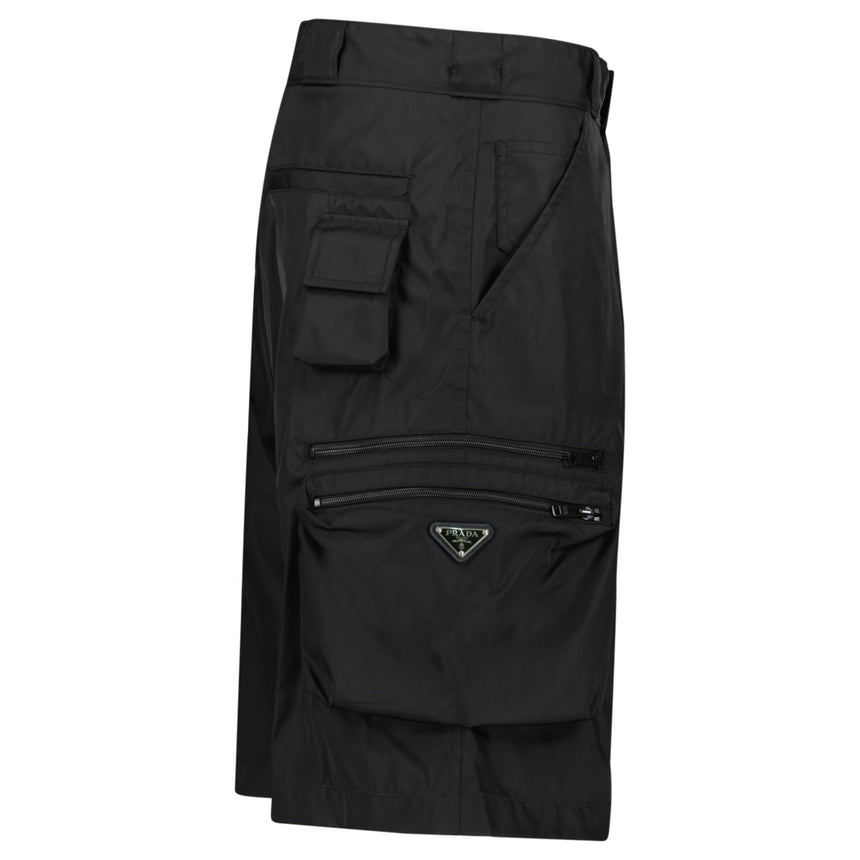 Prada Re - Nylon Cargo Shorts in Black - Boinclo - Outlet Sale Under Retail