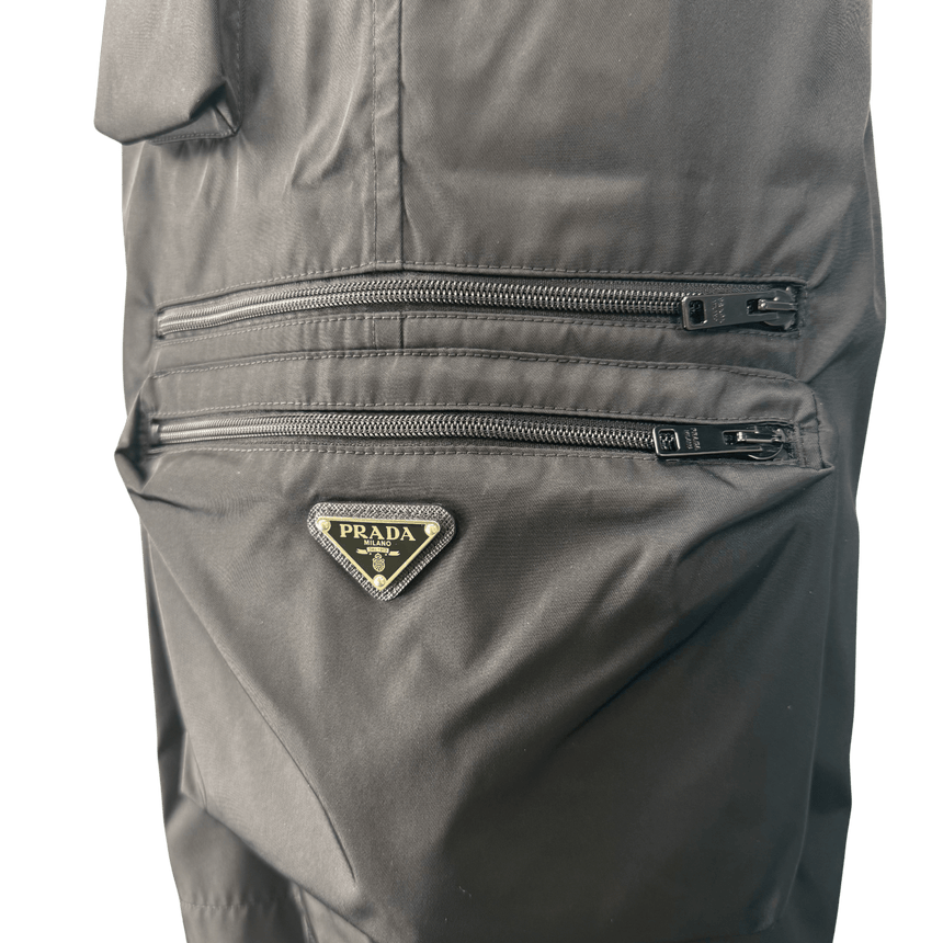 Prada Re - Nylon Cargo Shorts in Black - Boinclo - Outlet Sale Under Retail