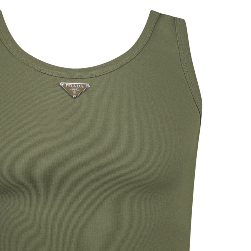 Prada Tank Top in Mimetico - Boinclo - Outlet Sale Under Retail