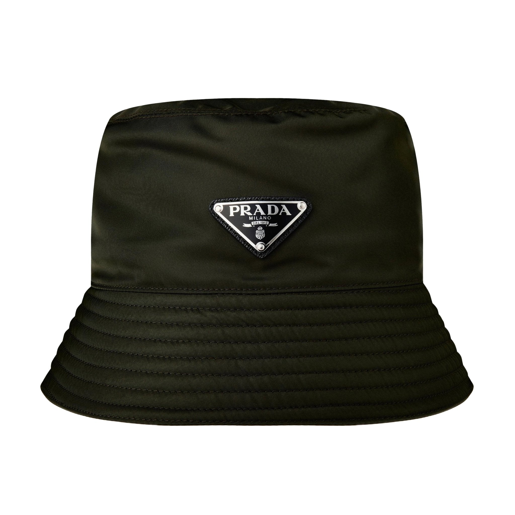 Prada Re-Nylon Bucket Hat in Green - Outlet Sale Under Retail