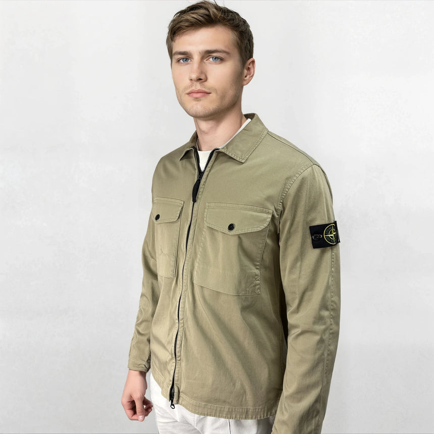 Stone Island Biscuit Front Pocket Over - Shirt - Boinclo - Outlet Sale Under Retail