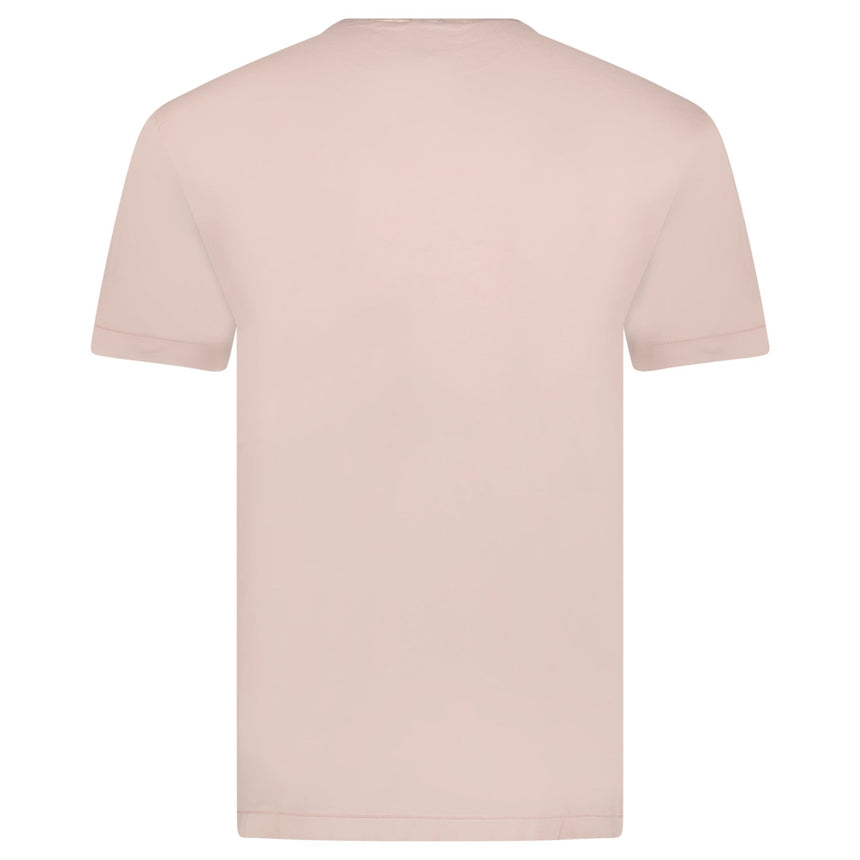 Stone Island Compass Logo Patch Cotton T-Shirt Antique Rose - Boinclo - Outlet Sale Under Retail