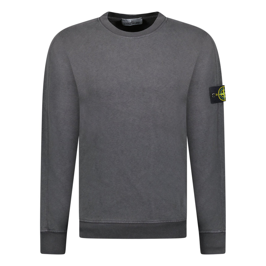 Stone Island Crew Neck Light Sweatshirt Dark Grey - Boinclo ltd - Outlet Sale Under Retail