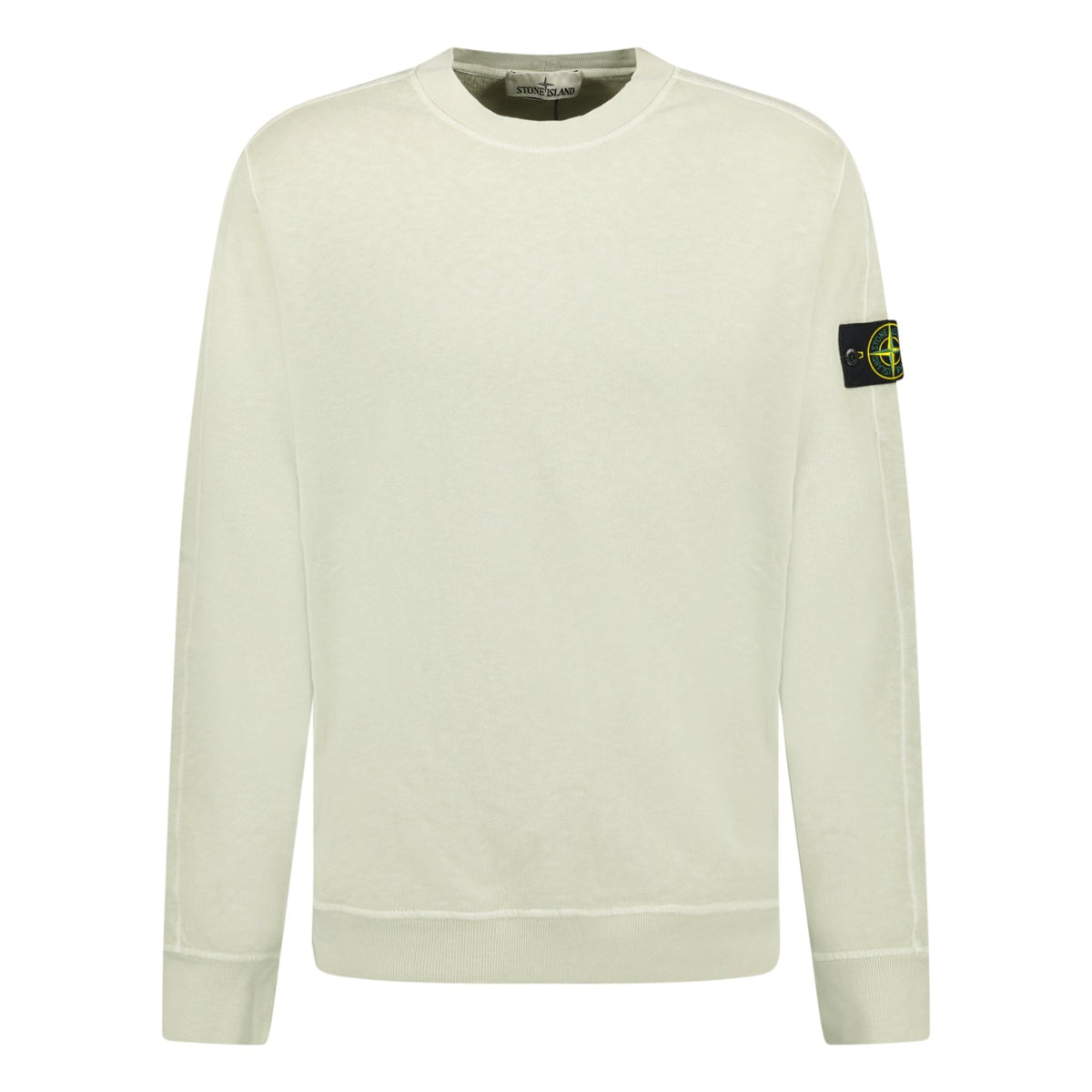 Stone Island Crew Neck Light Sweatshirt Pistachio Outlet Sale