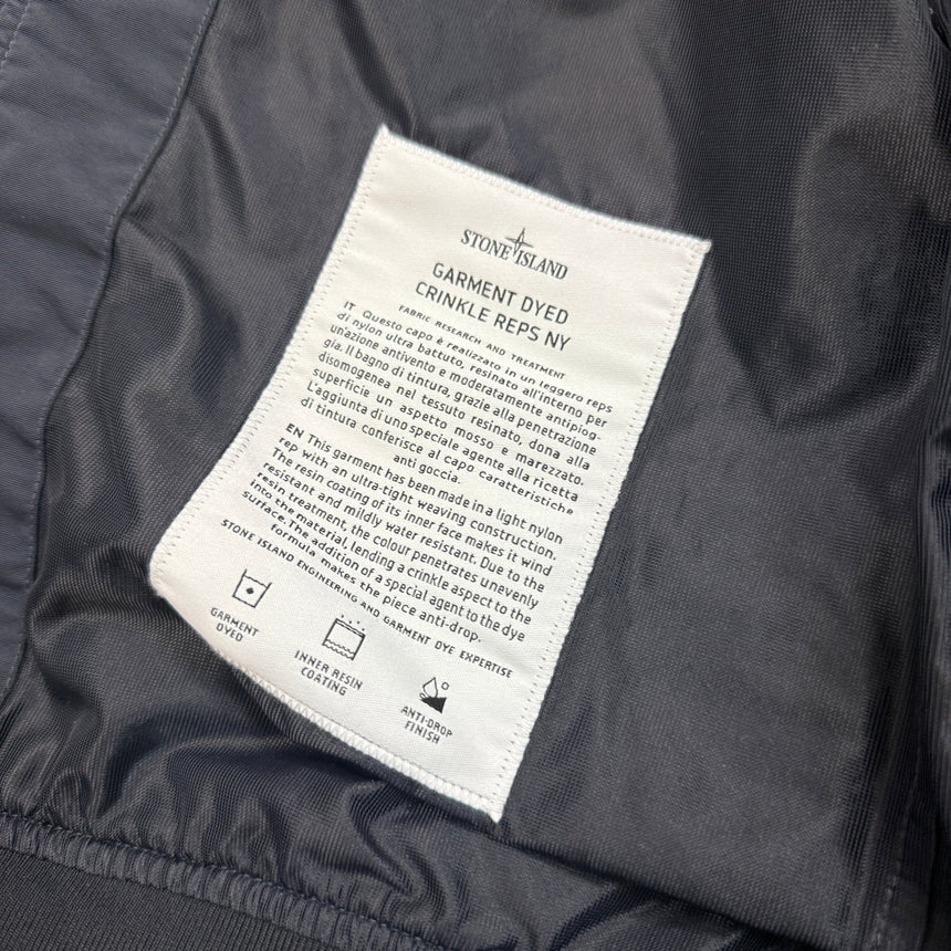 Stone Island Crinkle Reps NY Jacket in Navy Blue - Boinclo - Outlet Sale Under Retail