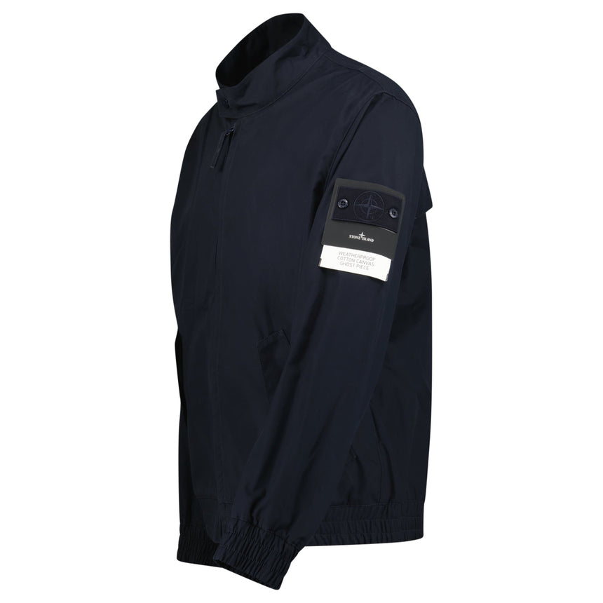 Stone Island Ghost Weatherproof Cotton Canvas Jacket Navy - Boinclo - Outlet Sale Under Retail
