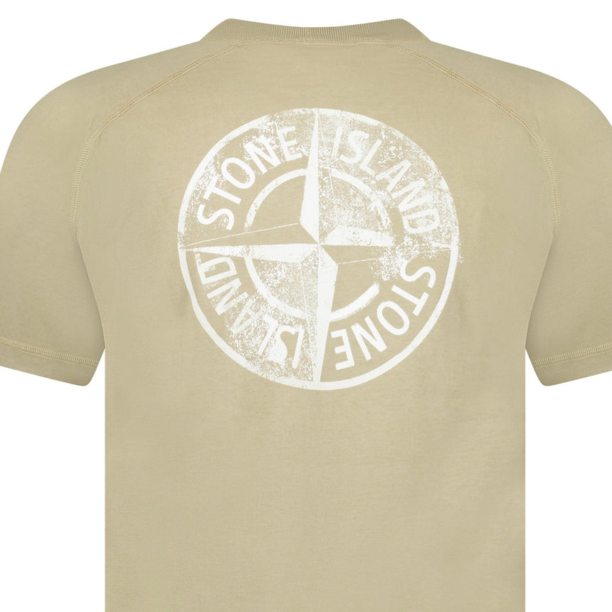Stone Island Institutional One T-Shirt Biscuit - Boinclo - Outlet Sale Under Retail