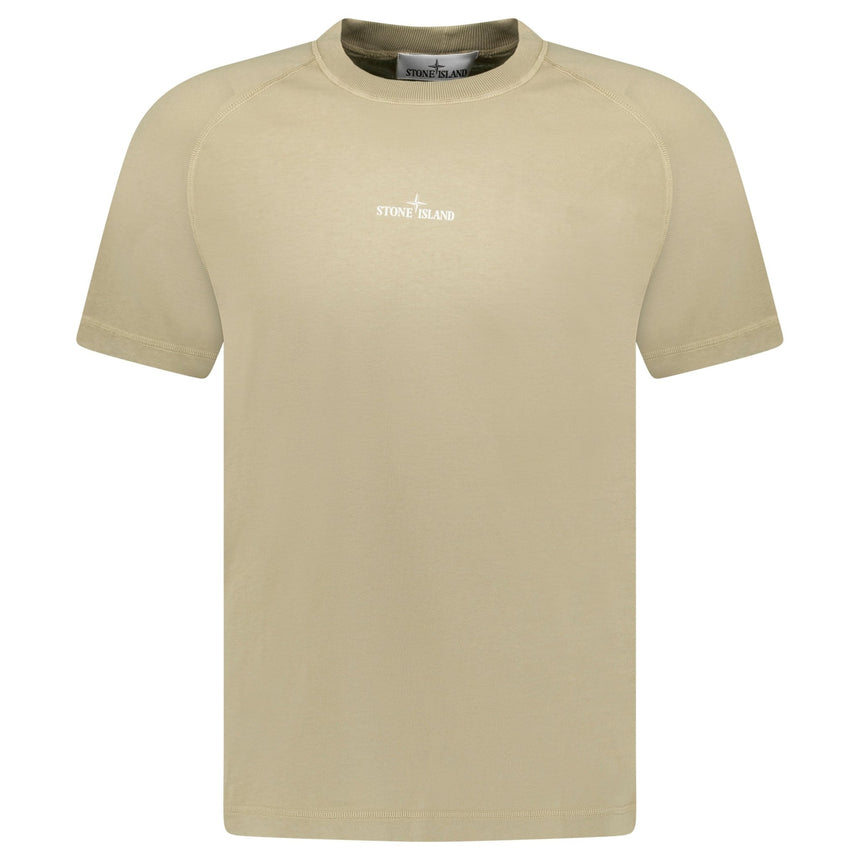 Stone Island Institutional One T-Shirt Biscuit - Boinclo - Outlet Sale Under Retail