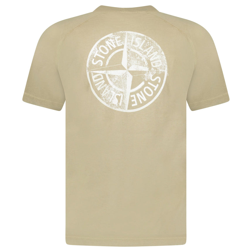 Stone Island Institutional One T-Shirt Biscuit - Boinclo - Outlet Sale Under Retail