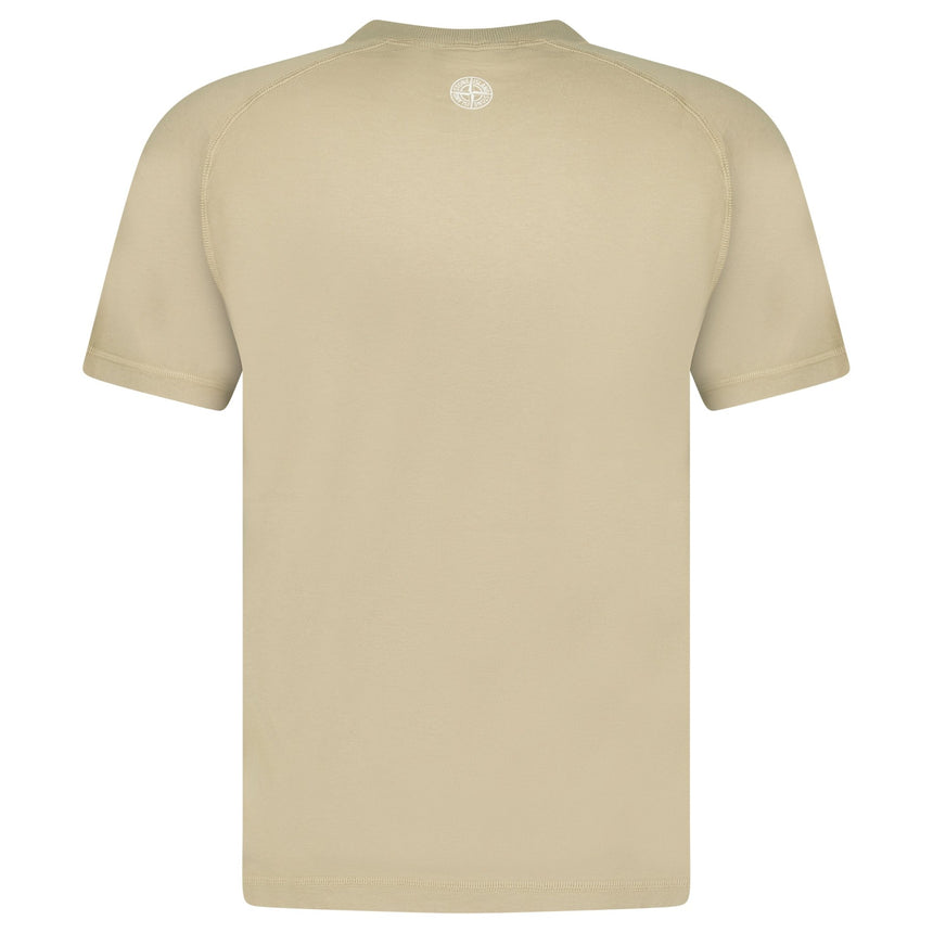 Stone Island Institutional Two T-Shirt Biscuit - Boinclo - Outlet Sale Under Retail