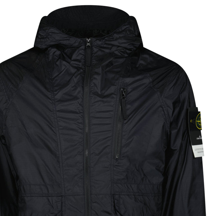 Stone Island Light Ripstop Cordura Advanced Fabrics Jacket in Navy - Boinclo - Outlet Sale Under Retail