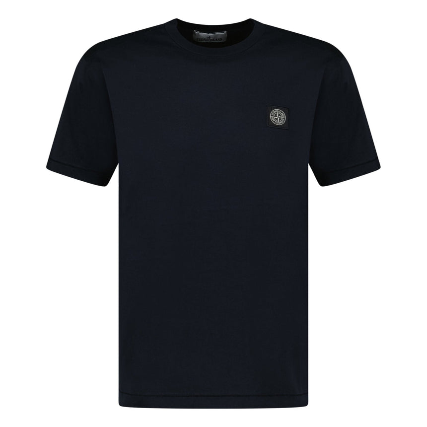 Stone Island Slim-Fit Short-Sleeve T-Shirt With Compass Patch Navy