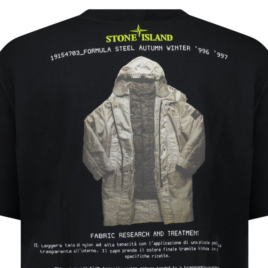 Stone Island Men’s Relaxed - Fit T-Shirt Black - Boinclo - Outlet Sale Under Retail