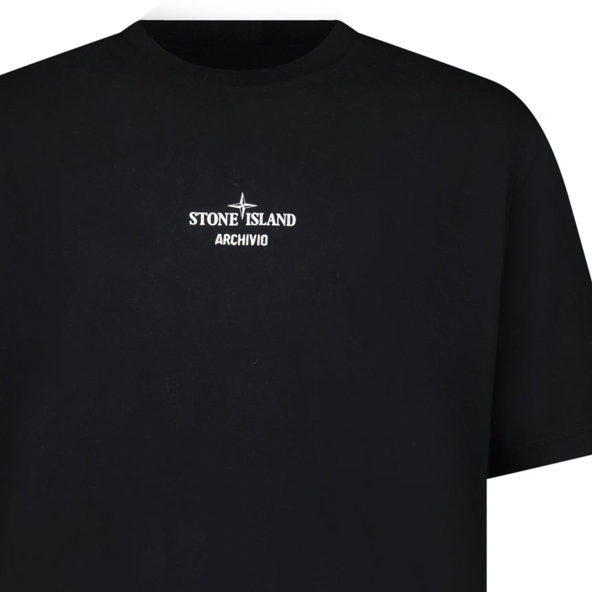 Stone Island Men’s Relaxed - Fit T-Shirt Black - Boinclo - Outlet Sale Under Retail