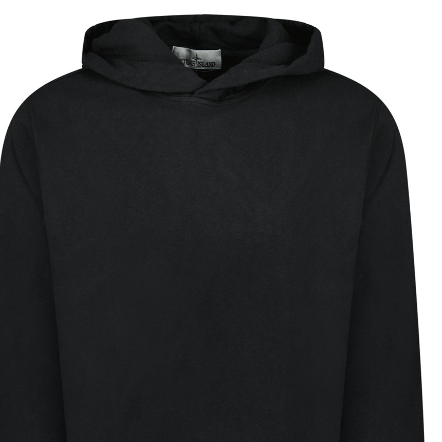 Stone Island ‘Old’ Treatment Hooded Sweatshirt In Black - Boinclo - Outlet Sale Under Retail