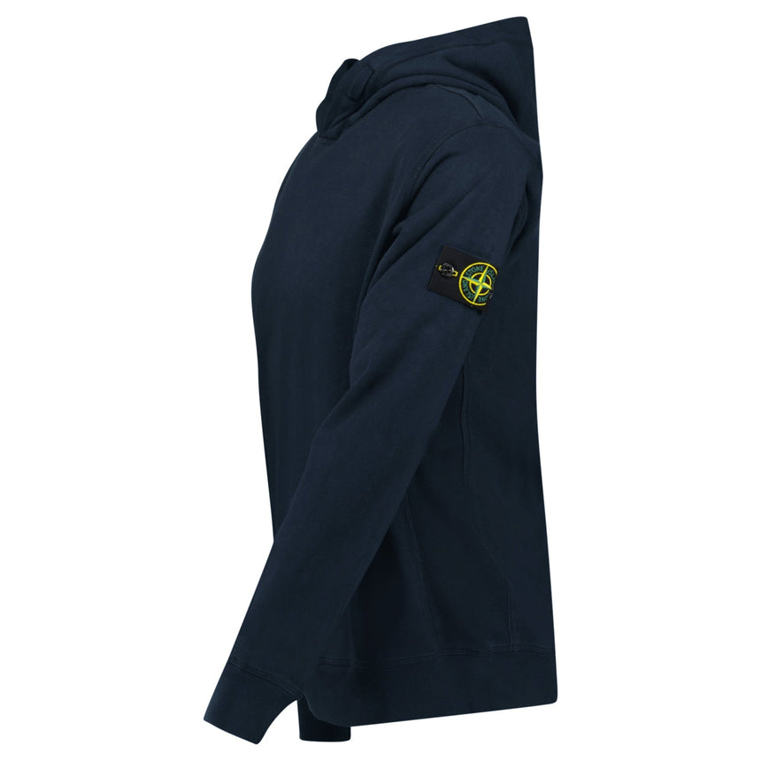 Stone Island ‘Old’ Treatment Hooded Sweatshirt In Navy - Boinclo - Outlet Sale Under Retail