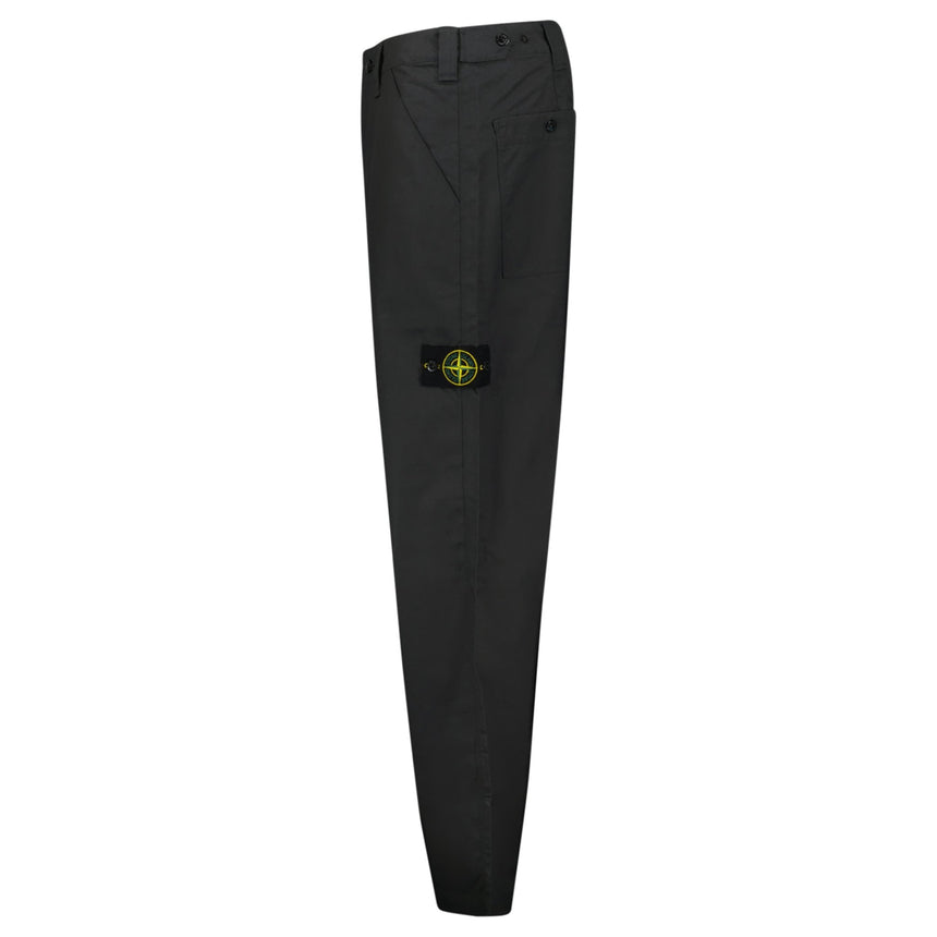Stone Island Organic Cotton Ripstop Cargo Pants in Charcoal Grey - Boinclo - Outlet Sale Under Retail