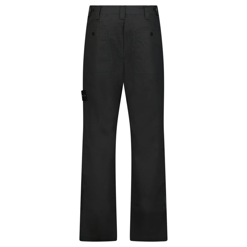 Stone Island Organic Cotton Ripstop Cargo Pants in Charcoal Grey - Boinclo - Outlet Sale Under Retail