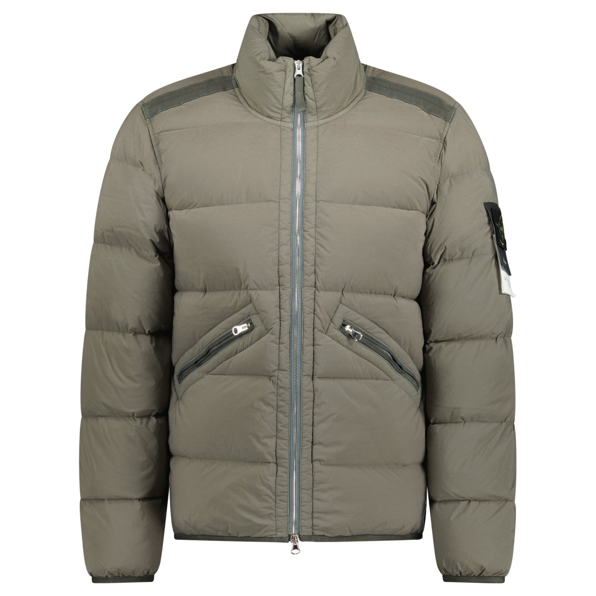 Color variation of Stone Island Puffer Jacket In Seamless Tunnel Nylon Walnut Brown