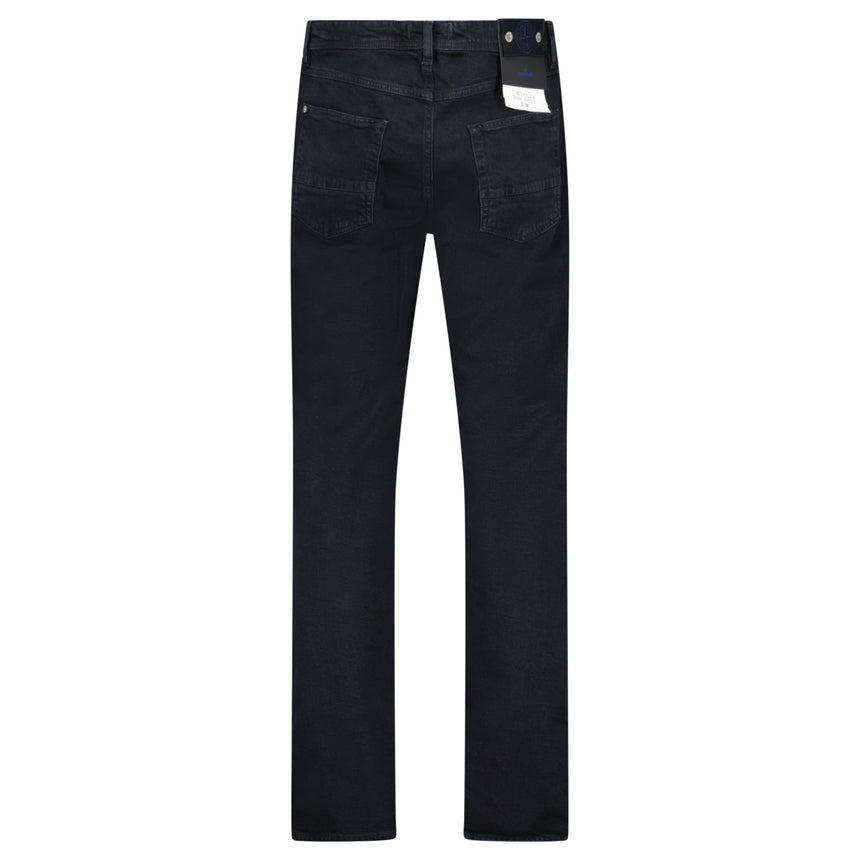 Stone Island Rinsed Buttoned Denim Jeans in Black - Boinclo - Outlet Sale Under Retail