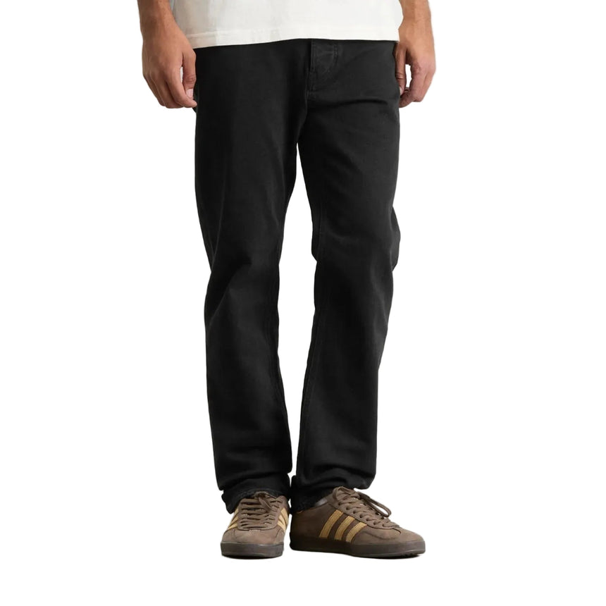 Stone Island Rinsed Buttoned Denim Slim Jeans in Black - Boinclo - Outlet Sale Under Retail