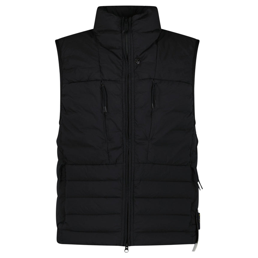 Stone Island Seamless Tunnel Nylon Down-TC Vest in Black - Boinclo - Outlet Sale Under Retail