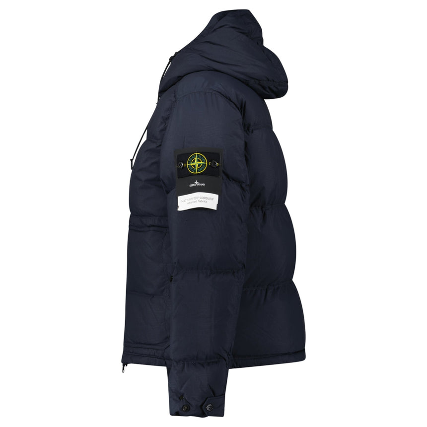 Stone Island Down Matte Ripstop Cordura® Advanced Fabric Parka in Navy - Boinclo - Outlet Sale Under Retail