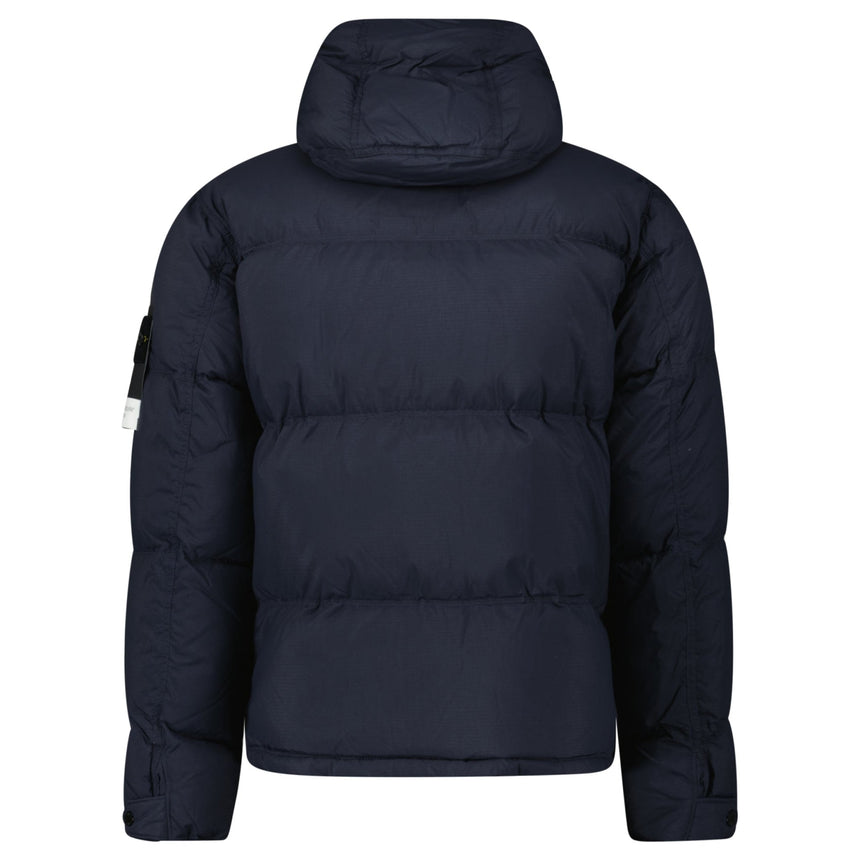Stone Island Down Matte Ripstop Cordura® Advanced Fabric Parka in Navy - Boinclo - Outlet Sale Under Retail