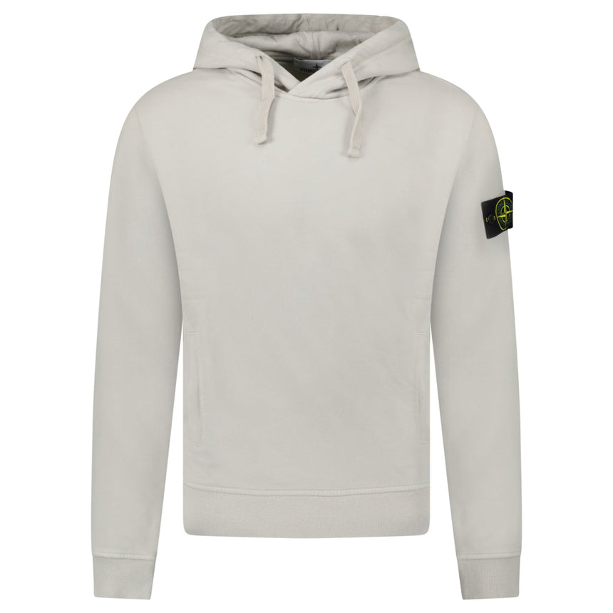 Stone Island Hooded Sweatshirt in Pearly Grey - Boinclo - Outlet Sale Under Retail