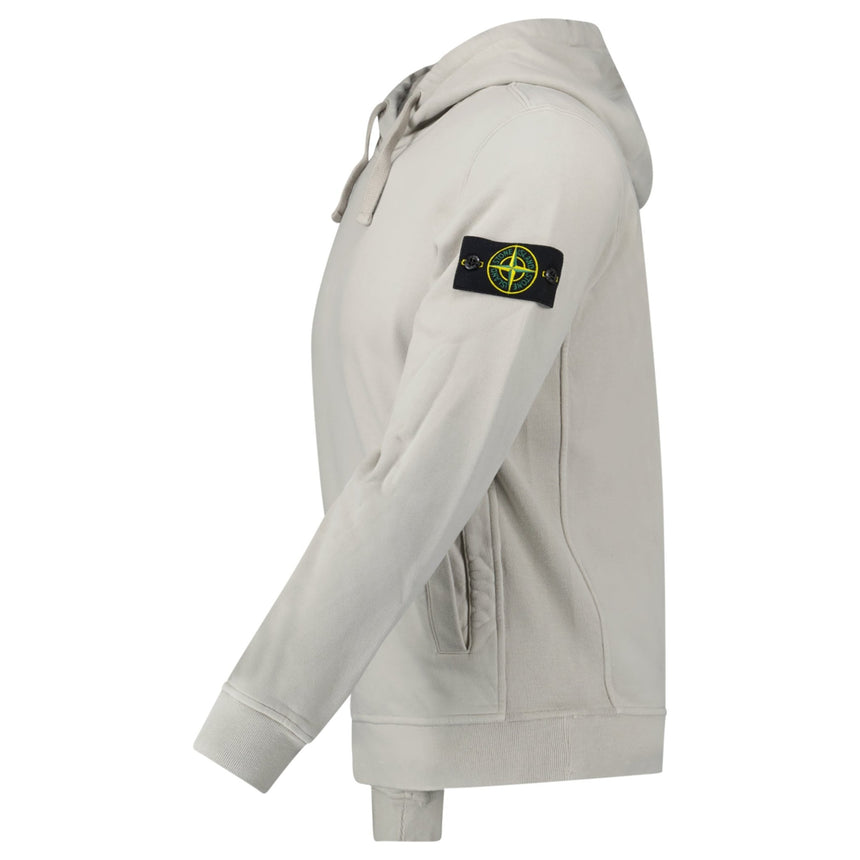 Stone Island Hooded Sweatshirt in Pearly Grey - Boinclo - Outlet Sale Under Retail