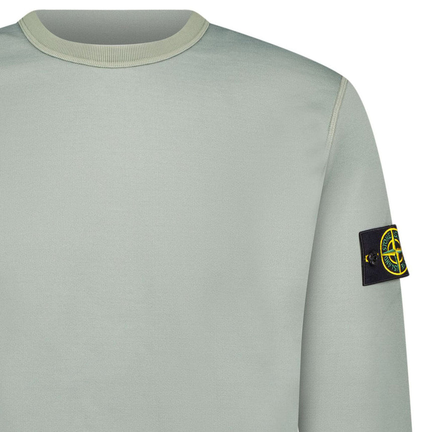 Stone Island Light Cotton Compass Sweatshirt Green - Boinclo - Outlet Sale Under Retail