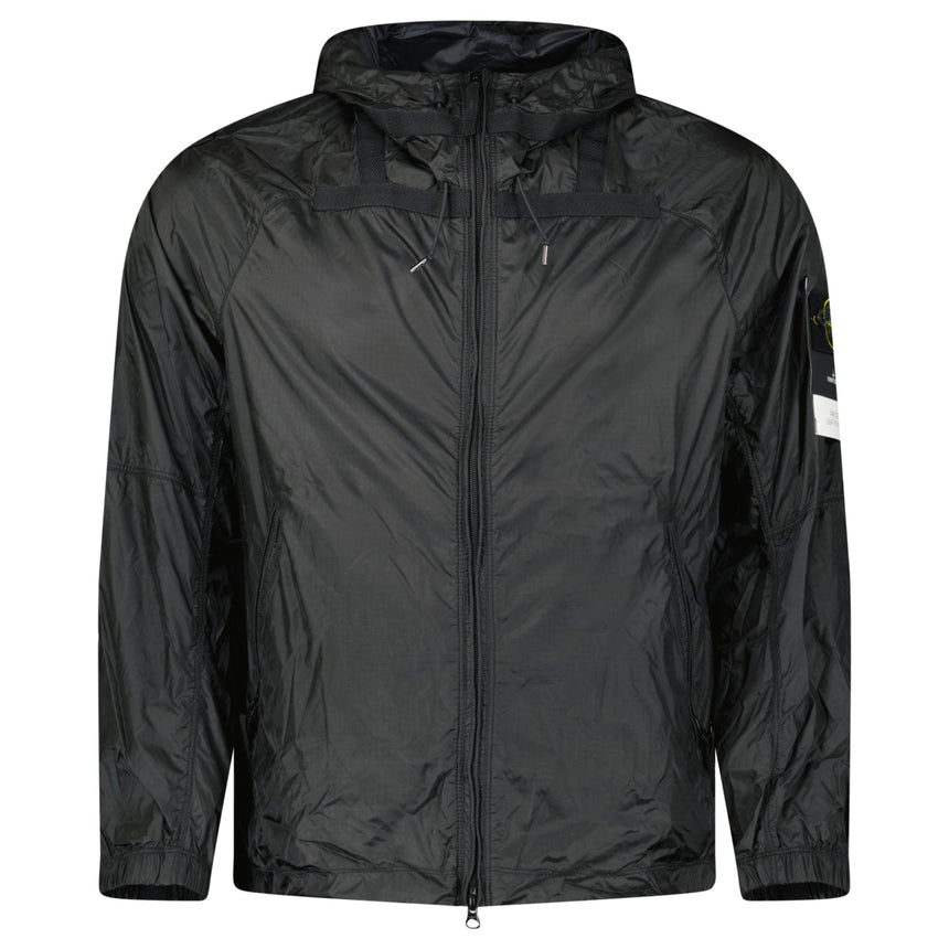 Stone Island Light Hooded Jacket in Black - Boinclo - Outlet Sale Under Retail