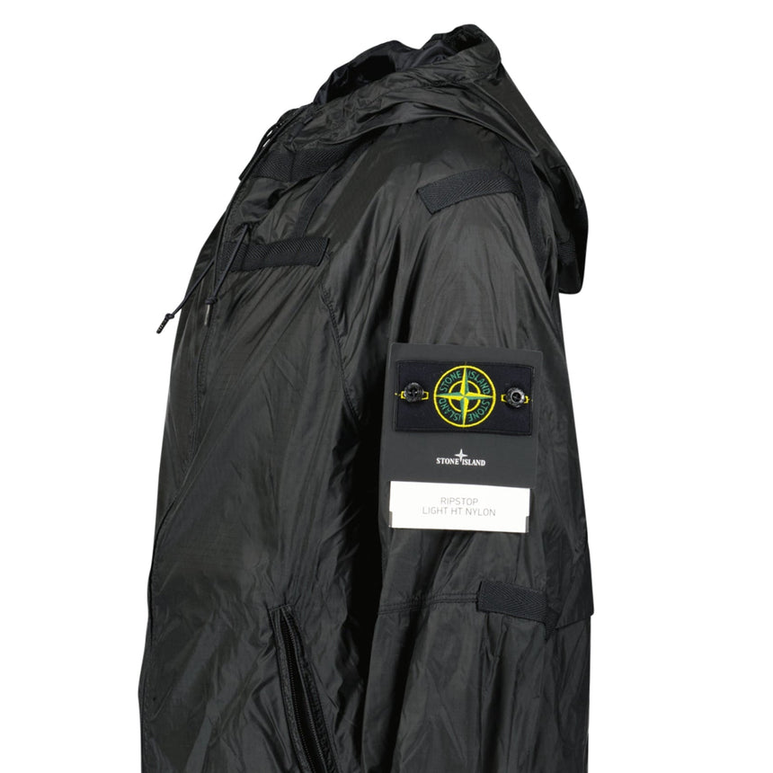 Stone Island Light Hooded Jacket in Black - Boinclo - Outlet Sale Under Retail