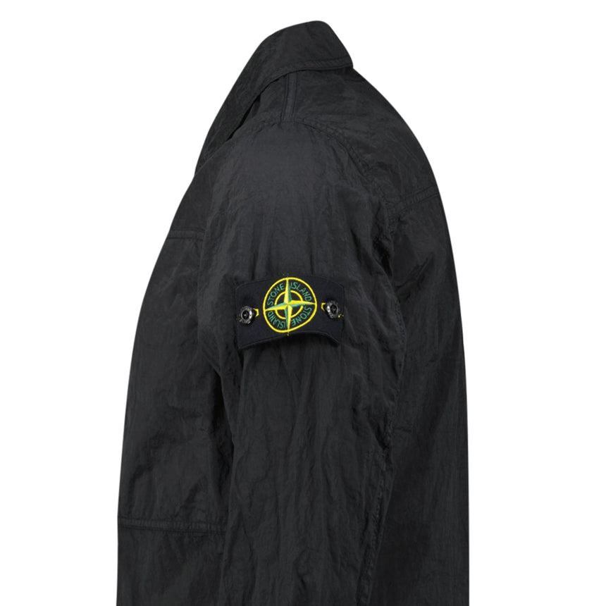 Stone Island Nylon Overshirt in Black - Boinclo - Outlet Sale Under Retail