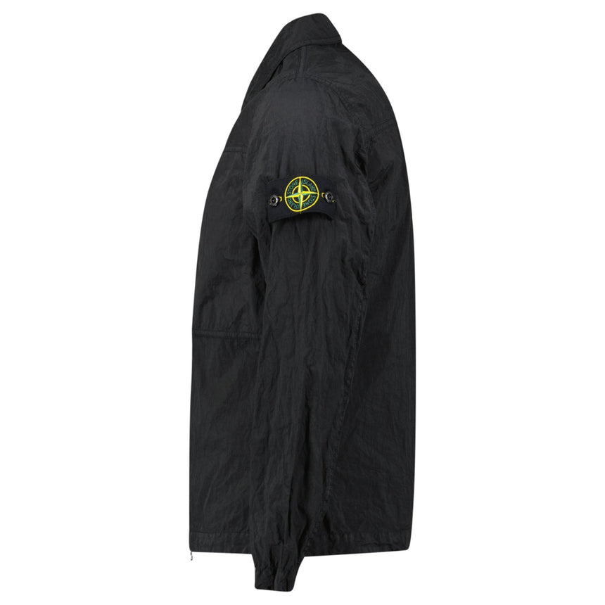 Stone Island Nylon Overshirt in Black - Boinclo - Outlet Sale Under Retail