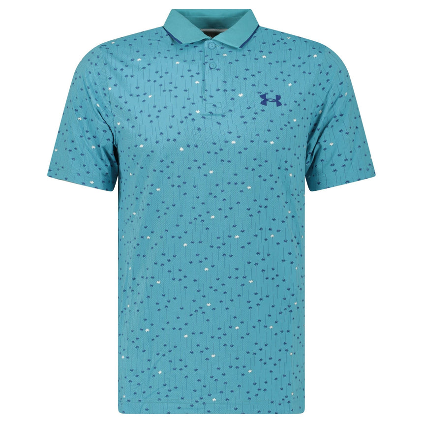 Under Armour Iso - Chill Edge Golf Polo in Glacier Blue - Boinclo - Outlet Sale Under Retail