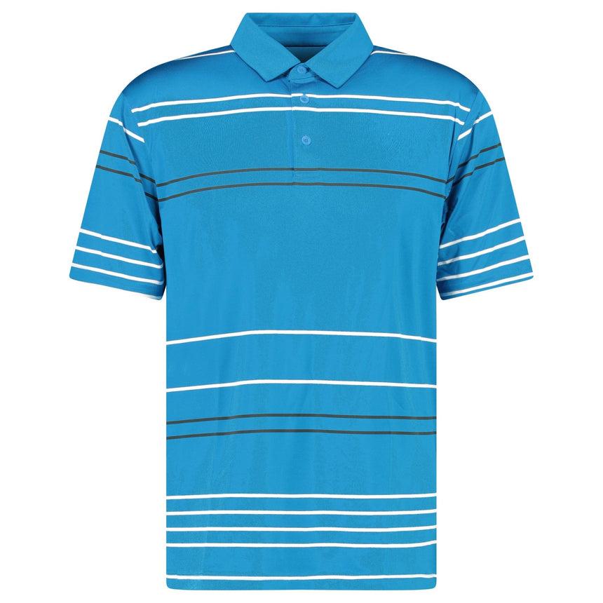 Under Armour Playoff 2.0 Golf Pitch Stripe Polo Shirt in Cruise Blue - Boinclo - Outlet Sale Under Retail