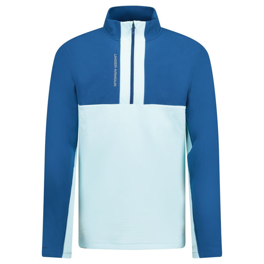 Under Armour Storm Daytona HZ 1/2 Zip Golf Top Fuse Teal Blue - Boinclo - Outlet Sale Under Retail