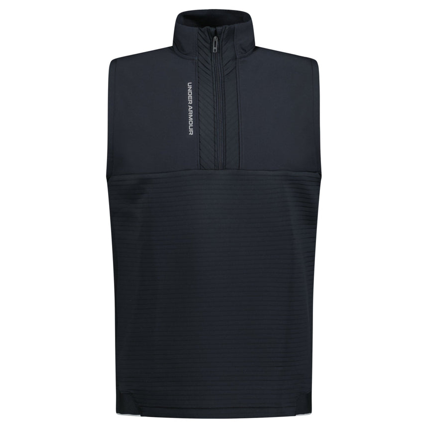 Under Armour Storm Daytona HZ 1/2 Zip Golf Vest Black - Boinclo - Outlet Sale Under Retail
