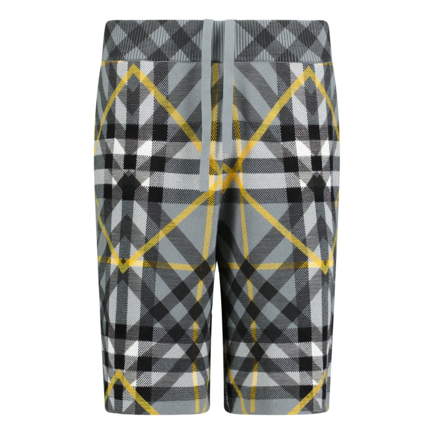 Burberry 'Tilton' Cotton Shorts Yellow & Grey - Boinclo ltd - Outlet Sale Under Retail