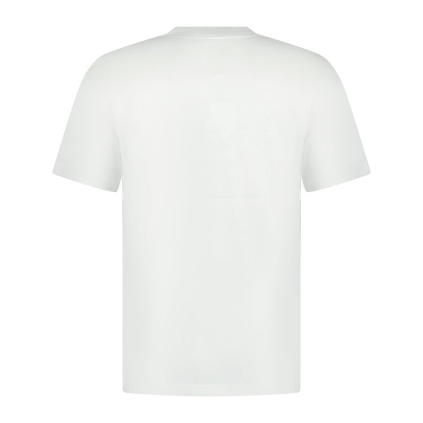 Casablanca 'Terrain' D'Orange T-Shirt White - Boinclo ltd - Outlet Sale Under Retail