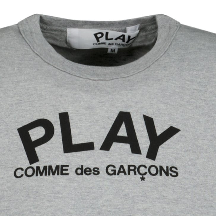 Comme Des Garcons Logo T-Shirt Grey - Boinclo ltd - Outlet Sale Under Retail