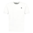 Comme Des Garcons Small Black Stitch Heart T-Shirt White - Boinclo ltd - Outlet Sale Under Retail