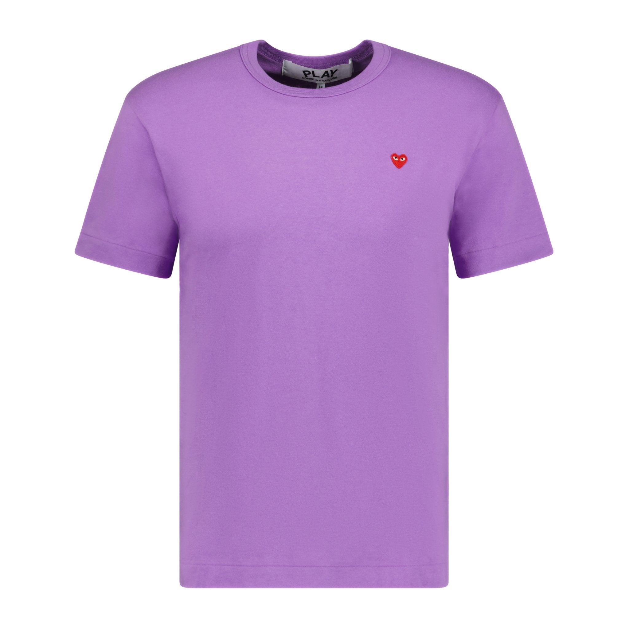 Color variation of Comme Des Garcons Play Small Stitch Heart T-Shirt Purple