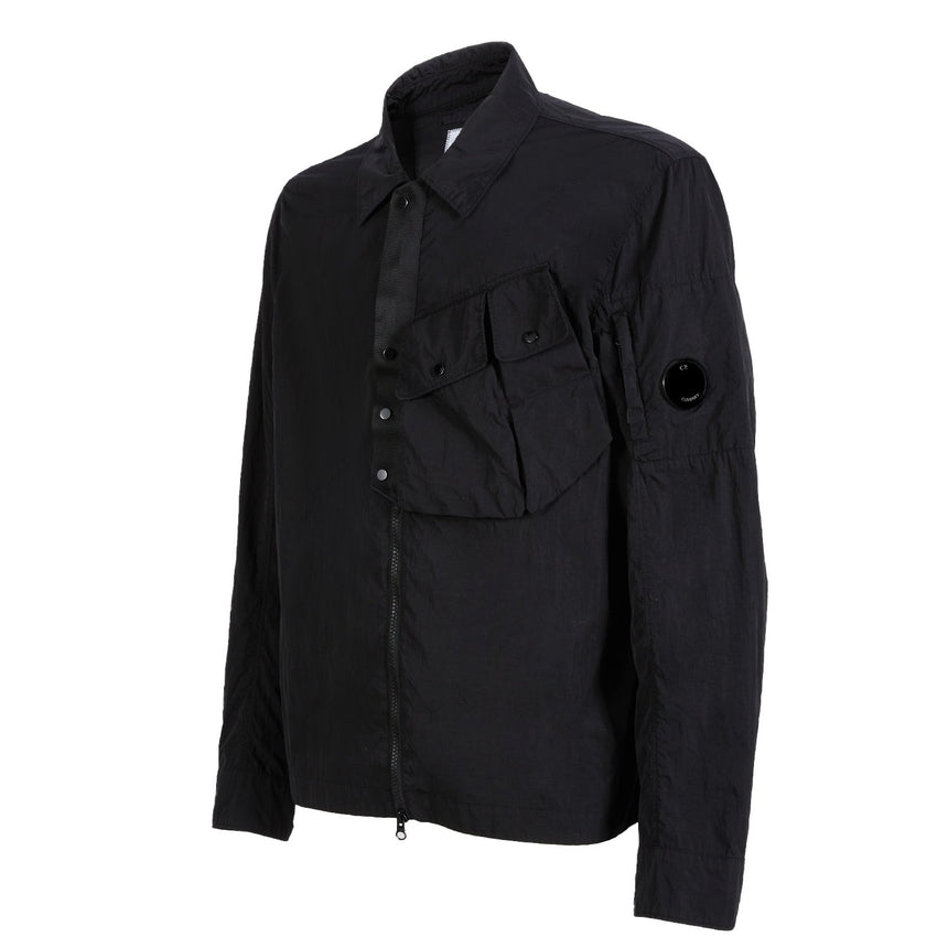 CP Company Overshirt Chrome Black - Boinclo ltd - Outlet Sale Under Retail