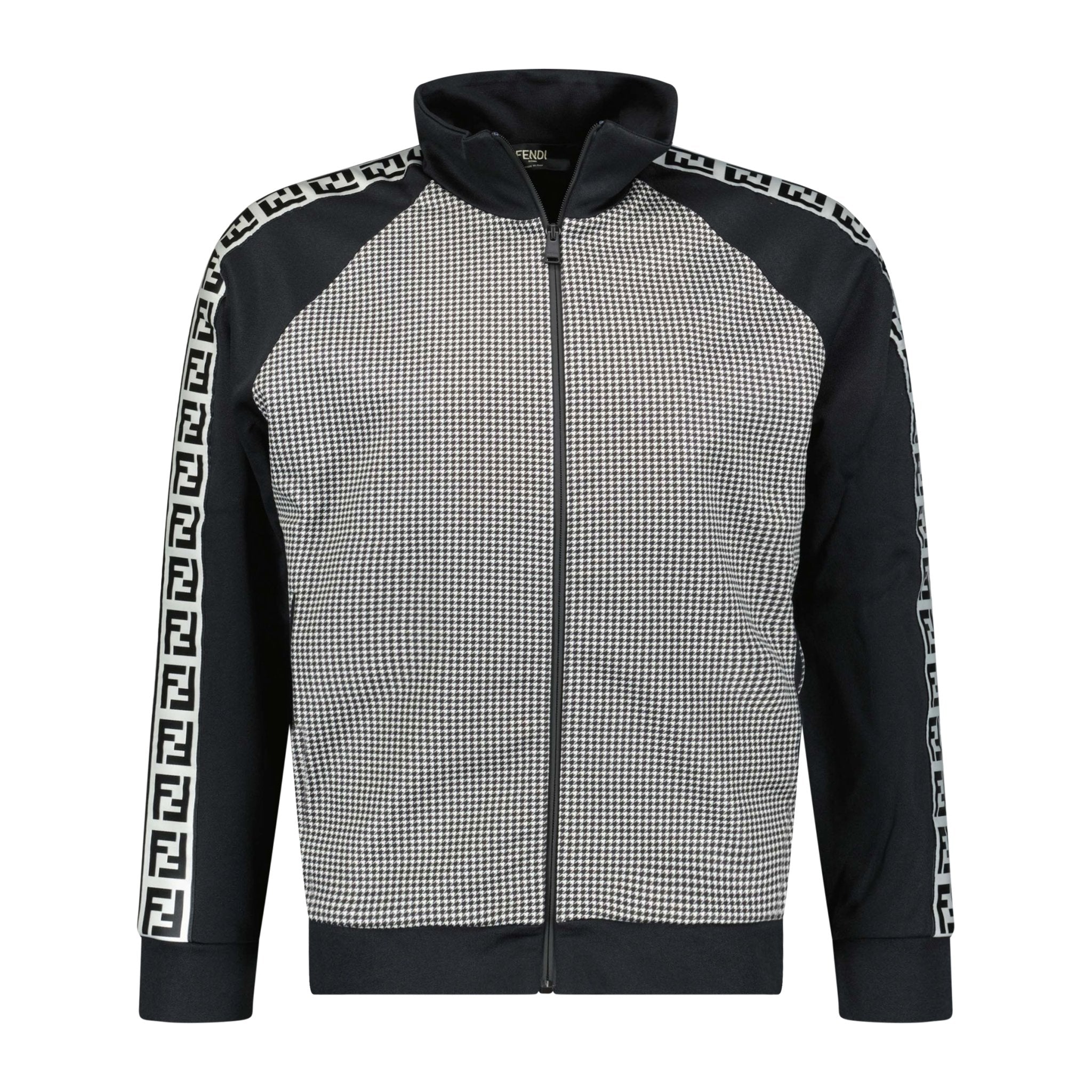 Color variation of Fendi FF Logo Track Jacket Black