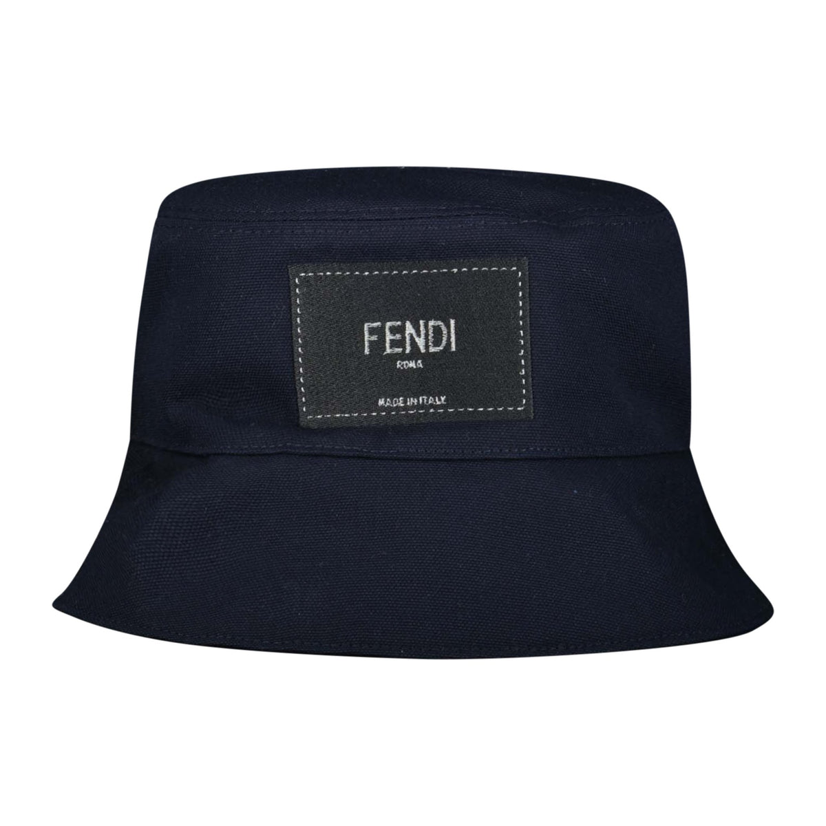 Fendi Patch Logo Bucket Hat Navy | Boinclo ltd | Outlet Sale