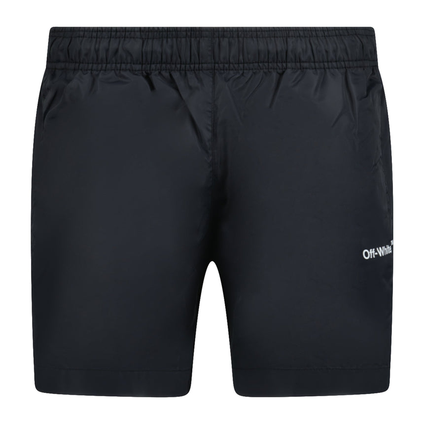 Off-White Arrow Design Swim Shorts Black - Boinclo ltd - Outlet Sale Under Retail