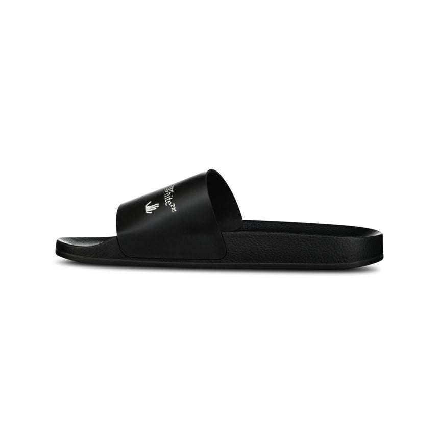 Off-White Drowning Man Sliders Black - Boinclo ltd - Outlet Sale Under Retail